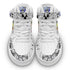 Whitebeard Sneakers Air Mid OP Custom Anime Shoes Mix Manga